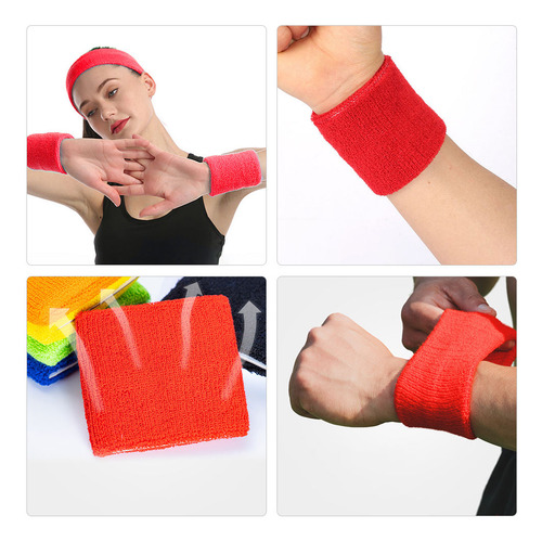 2 Pares De Pulseras Elásticas Transpirables Para Golf S