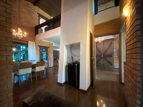 Imagem 18 de 30 de Casa Em Condomínio, 3 Dorm (1ste) Casa Rústica Linda, 2 Lareiras, Piscina, Gourmet! - Reo580066