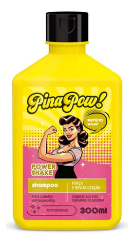 Shampoo Fortalecedor Capilar Power Shake Pinapow