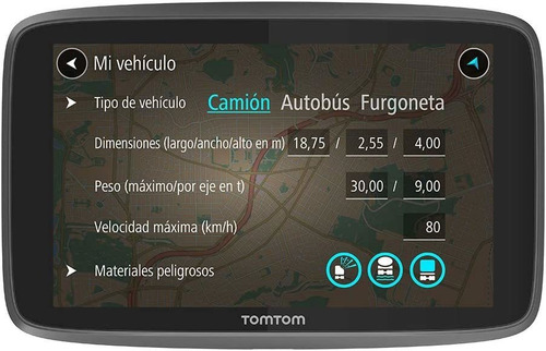 Tomtom Go Professional 520, Navegación