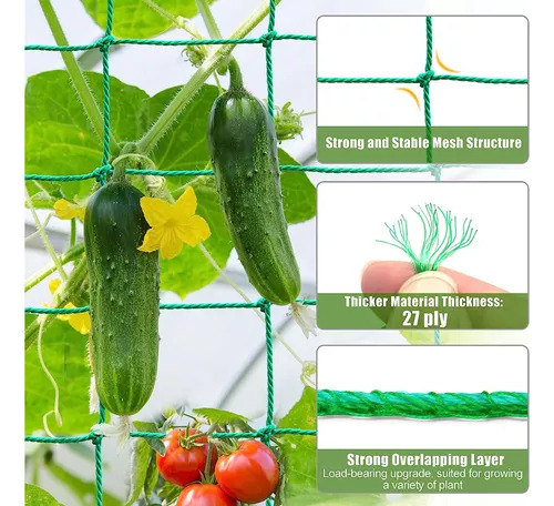 Red Para Tomates, 2 Unidades, Para Plantas Trepadoras, Para