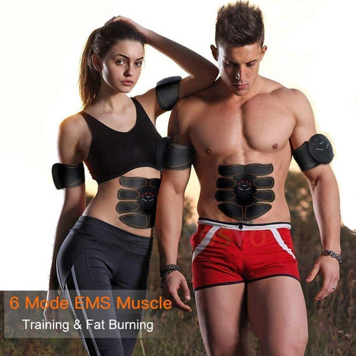 Ems Estimulador Muscular Elétrico Choque Emagrecimento Corpo