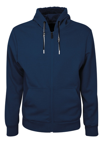 Sudadera Hombre Con Capucha Casual Roosevelt Dlj Con Cierre 