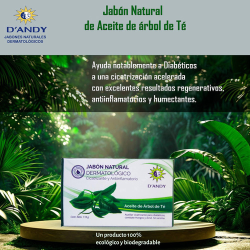 Pack 3 Jabones Dandy Cicatrizante Y Antiinflamatorio
