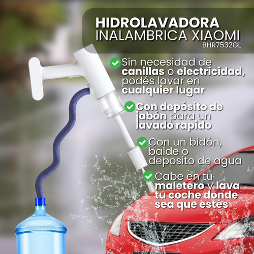 Hidrolavadora Inalámbrica Xiaomi
