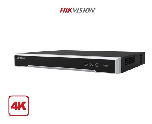 Nvr 16 Canales Hasta 8mp 4k Vga Hikvision Ds-7616ni-q2