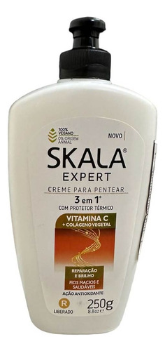 Crema Para Peinar 3 En 1 Vitamina C Skala Expert 250g