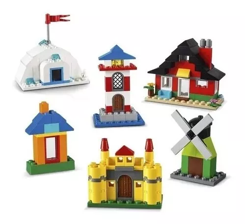 LEGO Classic - Blocos e Casas, 270 Peças - 11008