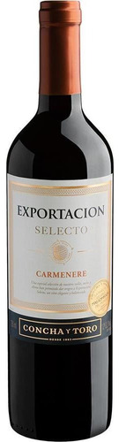 Vinho Tinto Concha Y Toro Exportacion Selecto Carmenere 2019