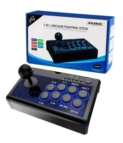 Controle Fight Pad Para Jogos De Luta Betop C3 Joystic Arcade Pc Ps4 Xbox  em Promoção na Americanas