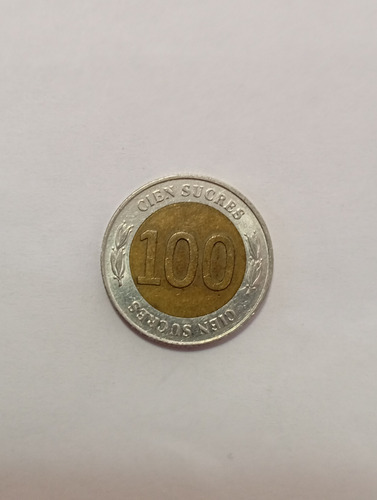Moneda Ecuador 100 Sucres 1927-1997 (&1574 (Usado)