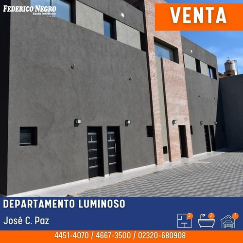 Imagen 1 de 14 de Departamento En Venta En José C Paz