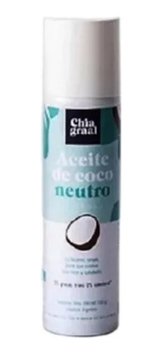 Aceite En Aerosol De Coco Neutro Chia Graal X190cc