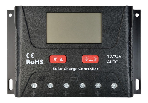 Controlador De Carga Solar Pwm Srne Hp2430 30a 12/24v Usb