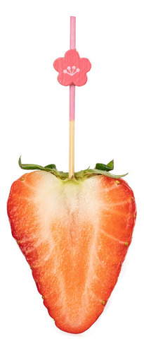 Pinchos De Madera Rosa 9 Cm 100 Unidades Desechables