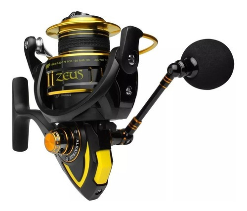 Molinete Albatroz Jigging Jig Zeus 60 Drag 6kg 9rol Capa Direito/Esquerdo