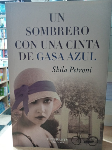 Sombrero Con Una Cinta De Gasa Azul - Petroni - Nuevo 