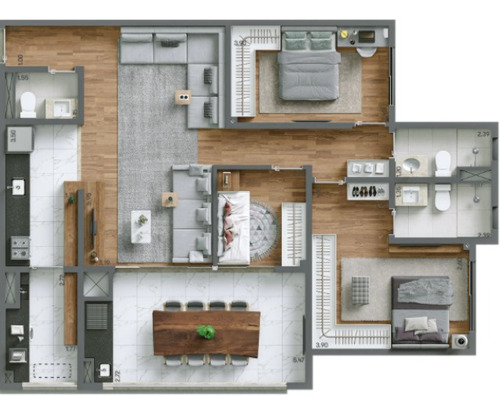 Apartamento À Venda No Bairro Alto Do Ipiranga - São Paulo/sp - O-16782-27443