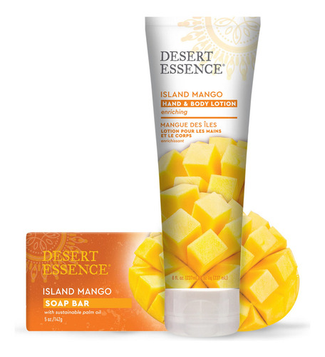 Desert Essence - Loción De Mango Para Manos Y Cuerpo 227ml