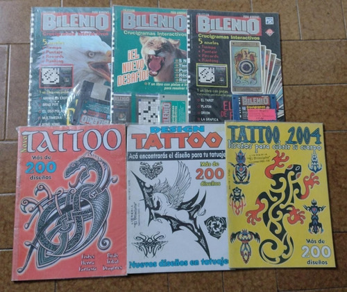 Lote X 3 Revistas Tatoo Tatuajes Tatuadores