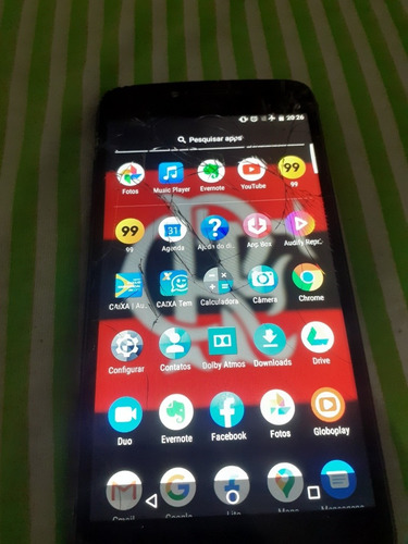Celular Motorola E4 Plus - Tela Quebrada