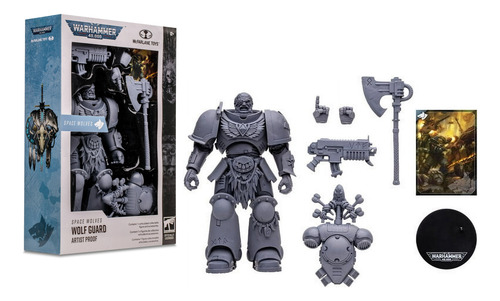 Mcfarlane Toys Warhammer Wolf Guard Figura Accion Original