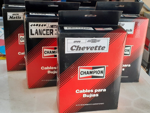 Cables D Bujías Chevrolet Chevette Champion Originales