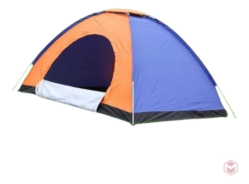 Carpa Camping Armable Semi Impermeable 2 Personas Colores