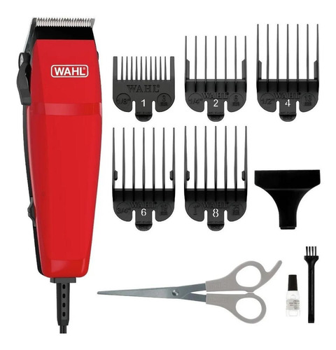 Cortadora de pelo Wahl Home Easy Cut roja 220V
