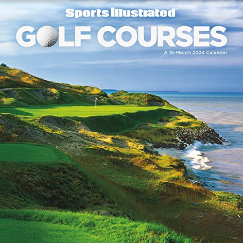 Book : 2024 Sports Illustrated Golf Courses Wall Calendar -