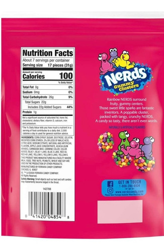 Nerds Gummy Clusters 8oz