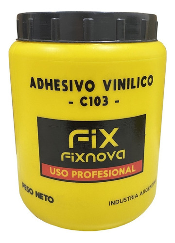 Adhesivo Vinilico / Cola Vinilica Carpintero Fixnova X 1 Kg
