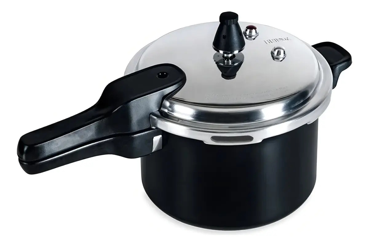 Panela Pressão Fechamento Externo Indução 4,2 Litros Brinox Cor Preto