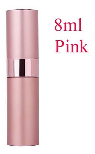 Perfumero Recargable Para Loción Rosa - L a $37820