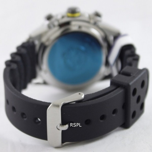 Seiko Prospex Solar Chrono Air Divers 200m Ssc021p1 - 12x