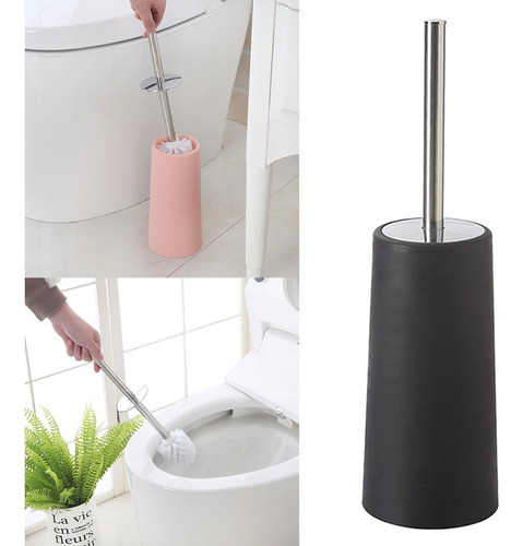 Cepillo Y Soporte Para Inodoro, Cepillo Para Inodoro Con