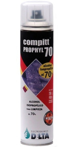 Alcohol Isopropilico De Limpieza Al 70% Prophyl 440cc 290 Gs