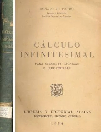 Donato Di Pietro: Cálculo Infinitesimal