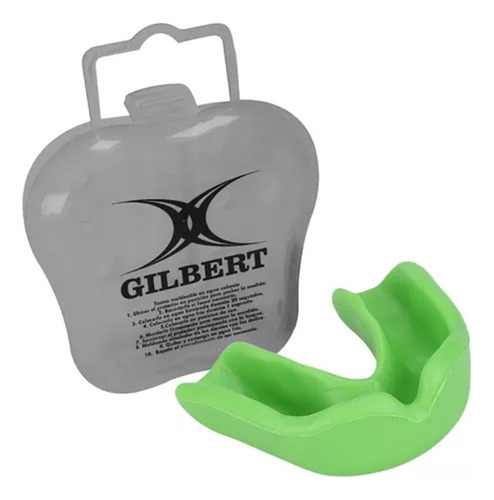 Bucal Gilbert Rugby Adulto Deportivo Moldeable Protector