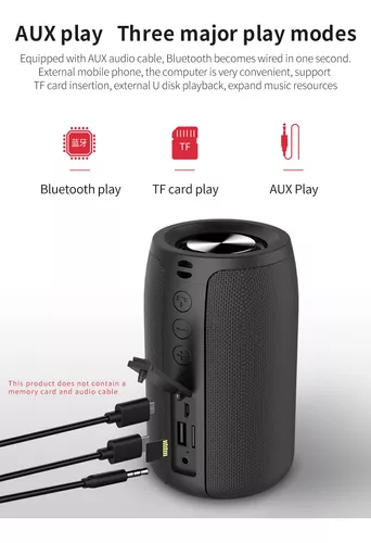 Altavoz Bluetooth portátil, altavoz al aire libre, mini altavoz inalámbrico  impermeable IPX5, Zealot S32 hasta 12 horas de reproducción
