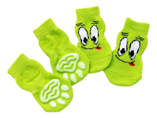 Nuevo 2 Pares De Calcetines For Mascotas Pata Protección