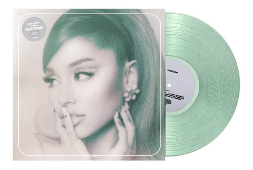 Ariana Grande Positions Lp Vinilo Transparente New En Stock