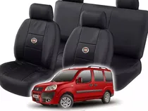 Comprar Capa Banco Carro Couro Fiat Doblo 7 Lugares 2013 Logo Fiat