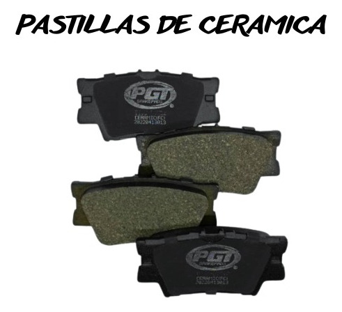 Pastilla De Freno Ceramica Trasera Toyota Camry 2015  8332