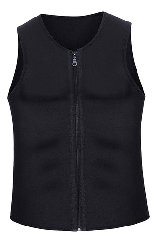 Camiseta Sin Mangas Hot Sweat Body Shaper Para Hombre, Quema