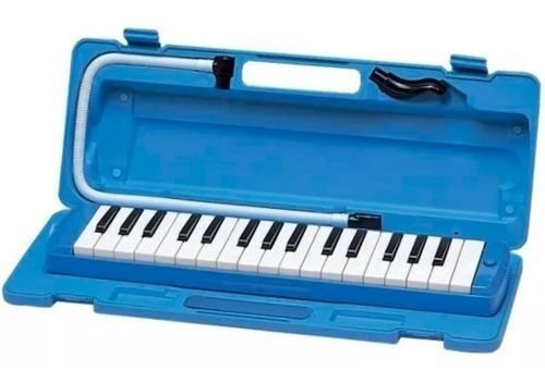 Escaleta 32 Teclas Yamaha P32d C/ Bocal E Case Pianica Em Dó