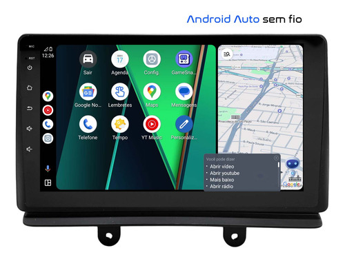 Multimidia Doblo 2002/2021 Android 14 2gb 64gb Voz 9p C/can