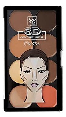 Ruby Besos 3d Contorno Artista Crema Maquillaje Gsah2