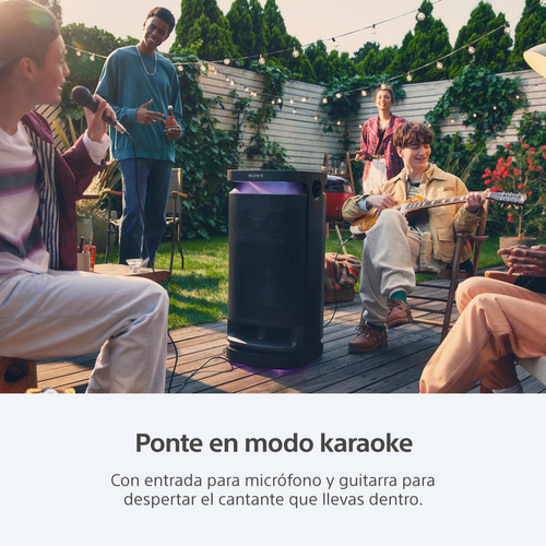 Parlante Portátil Bluetooth Inalámbrico Sony Srs-xv900 Color Negro