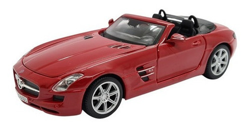 Miniatura Mercedes-benz Sls Amg Roadster 2012 Metal 1:24